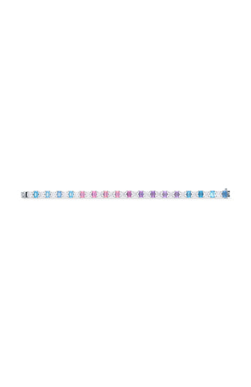 Aurora Pastel Tennis Bracelet