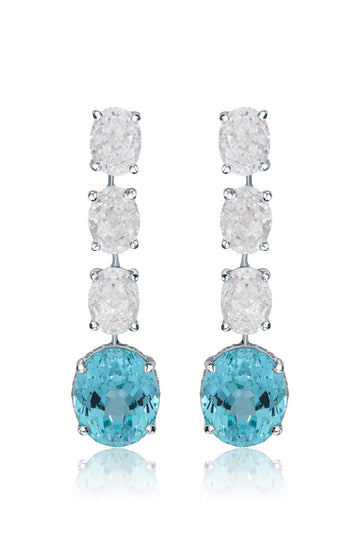 Azure Grace Drop Earrings