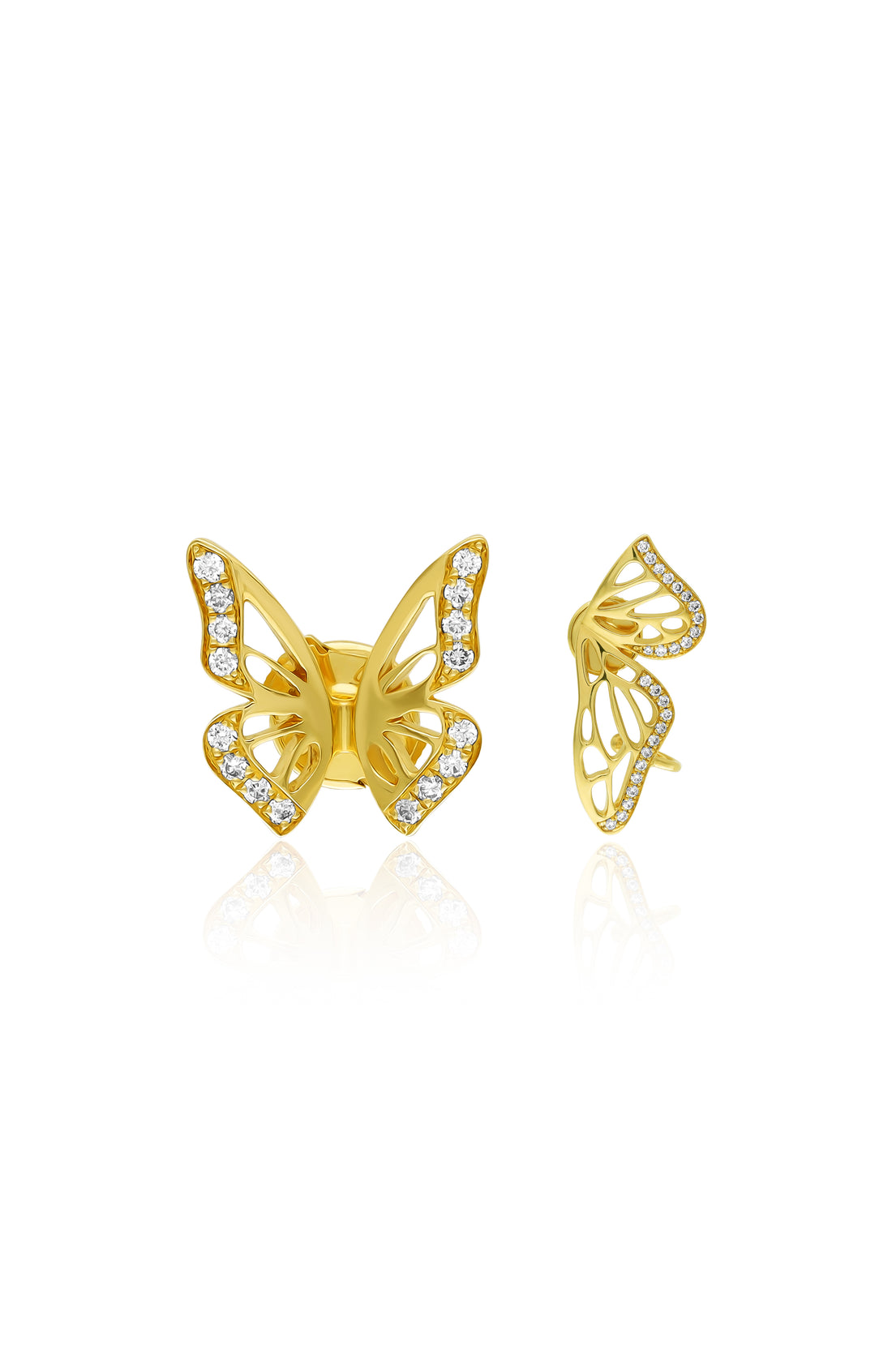 Aurelia Butterfly Stud Earrings