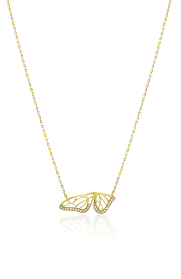 Papillon Diamond Necklace